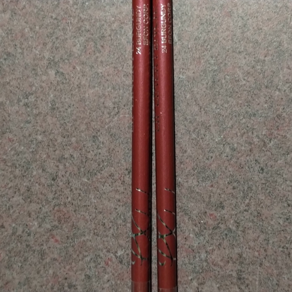 Px Look Cosmetics 2 Lip Liner Pencils Burgundy